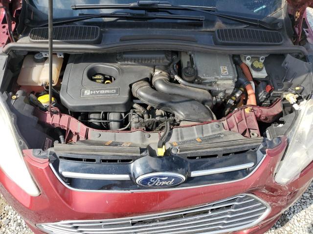 1FADP5BU2DL513352 - 2013 FORD C-MAX SEL RED photo 12