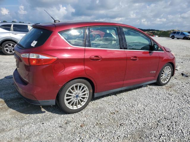 1FADP5BU2DL513352 - 2013 FORD C-MAX SEL RED photo 3