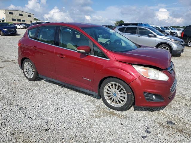 1FADP5BU2DL513352 - 2013 FORD C-MAX SEL RED photo 4