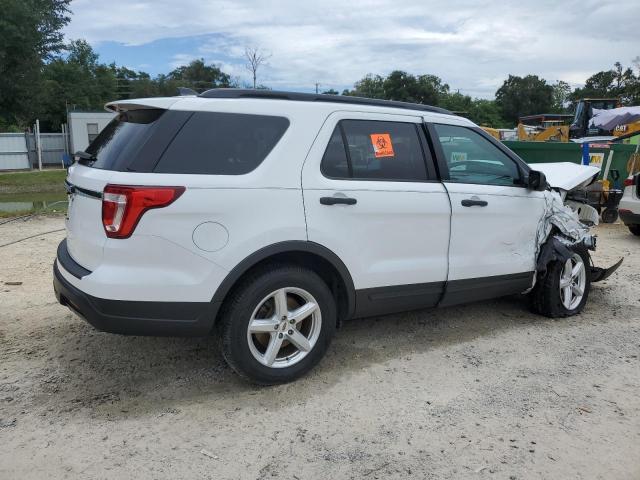 1FM5K7B82JGC64336 - 2018 FORD EXPLORER Սպիտակ լուսանկար 3