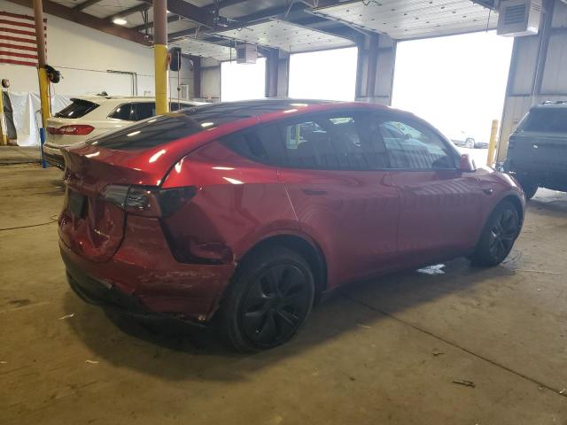 7SAYGDEE3RA312824 - 2024 TESLA MODEL Y RED photo 3