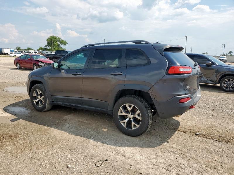 1C4PJMBB4GW124507 - 2016 JEEP CHEROKEE TRAILHAWK CHARCOAL photo 2