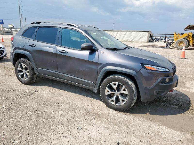 1C4PJMBB4GW124507 - 2016 JEEP CHEROKEE TRAILHAWK CHARCOAL photo 4