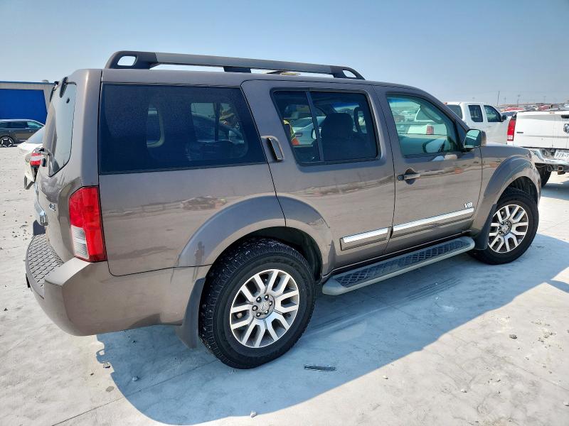 5N1BR18A98C630980 - 2008 NISSAN PATHFINDER LE Marrón foto 3