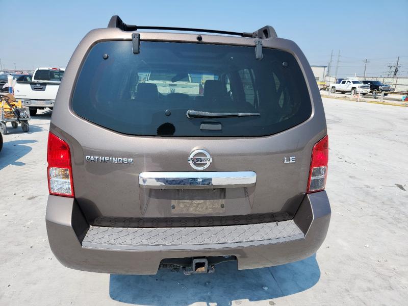5N1BR18A98C630980 - 2008 NISSAN PATHFINDER LE Marrón foto 6
