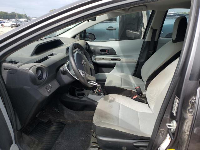 JTDKDTB38C1023711 - 2012 TOYOTA PRIUS C GRAY photo 7