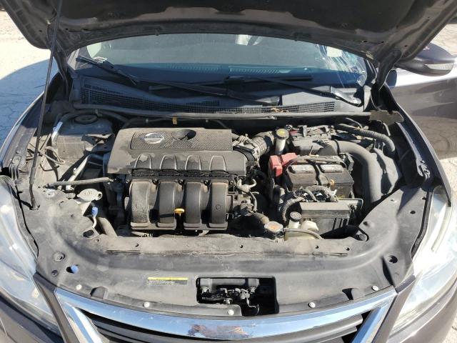 3N1AB7AP9FY223772 - 2015 NISSAN SENTRA S GRAY photo 11