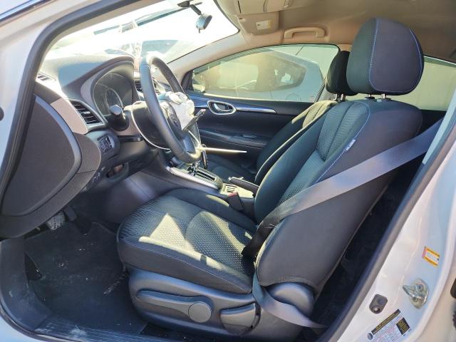 3N1AB7AP4KY209403 - 2019 NISSAN SENTRA S WHITE photo 7