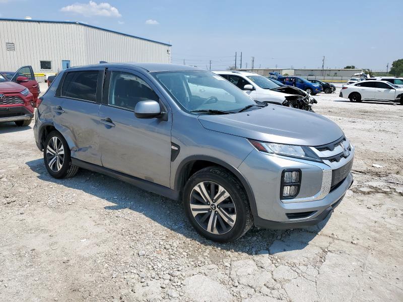 JA4AP3AU5LU015393 - 2020 MITSUBISHI OUTLANDER ES ნაცრისფერი ფოტო 4