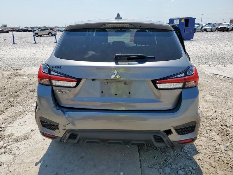 JA4AP3AU5LU015393 - 2020 MITSUBISHI OUTLANDER ES ნაცრისფერი ფოტო 6