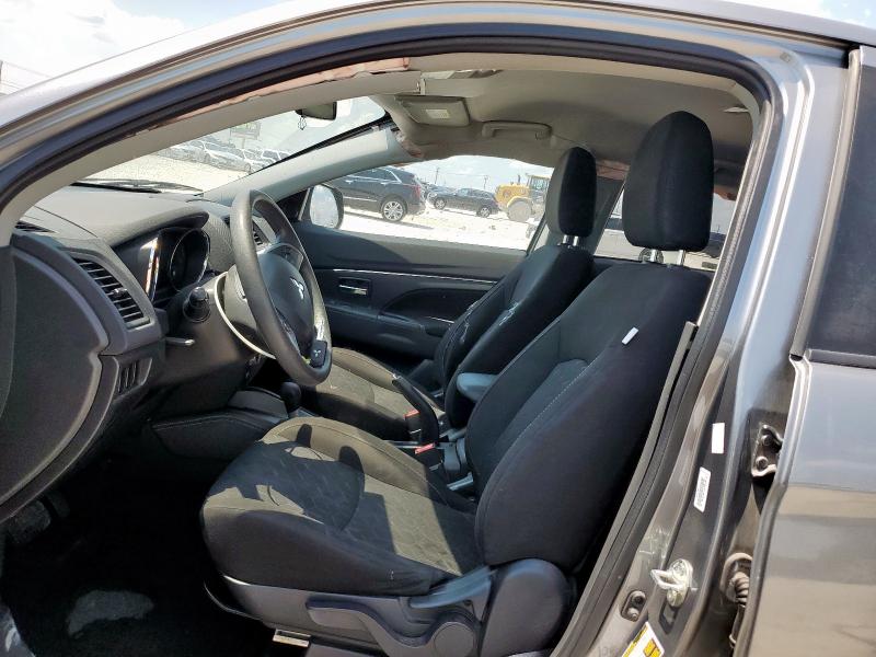 JA4AP3AU5LU015393 - 2020 MITSUBISHI OUTLANDER ES ნაცრისფერი ფოტო 7