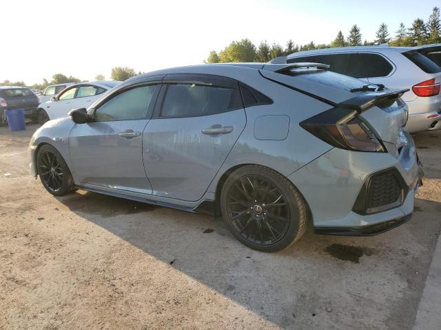 SHHFK7G96HU307721 - 2017 HONDA CIVIC SPORT TOURING GRAY photo 2