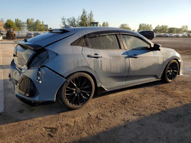 SHHFK7G96HU307721 - 2017 HONDA CIVIC SPORT TOURING GRAY photo 3