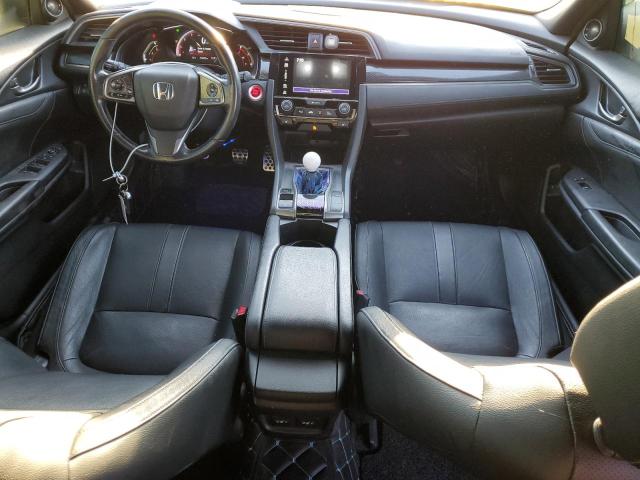 SHHFK7G96HU307721 - 2017 HONDA CIVIC SPORT TOURING GRAY photo 8