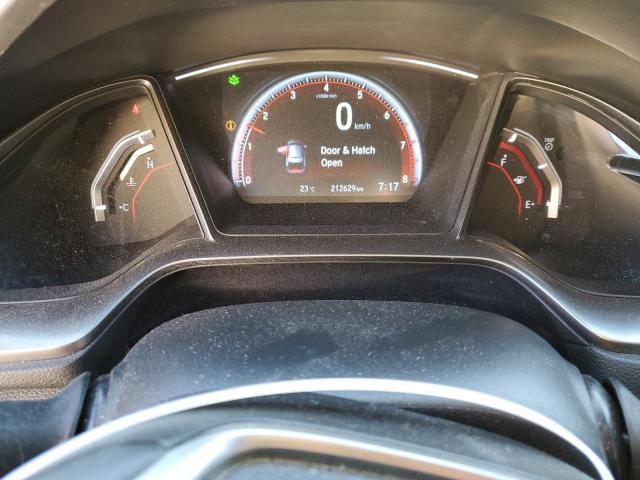 SHHFK7G96HU307721 - 2017 HONDA CIVIC SPORT TOURING GRAY photo 9