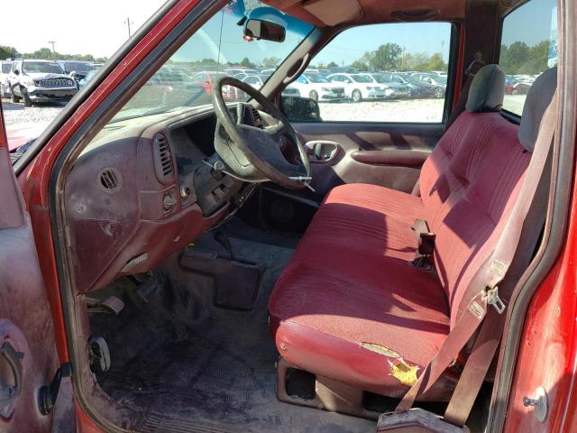 1GCEK14R9TZ137260 - 1996 CHEVROLET CHEYENNE K1500 RED photo 7