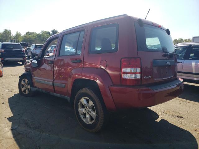 1C4PJMAK2CW122556 - 2012 JEEP LIBERTY SPORT 红色 照片 2