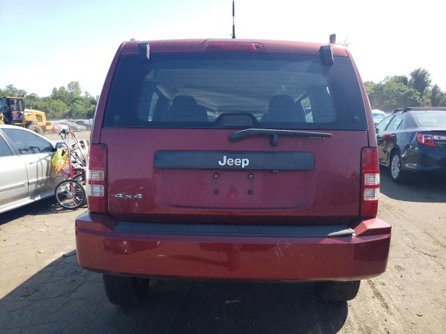 1C4PJMAK2CW122556 - 2012 JEEP LIBERTY SPORT 红色 照片 6
