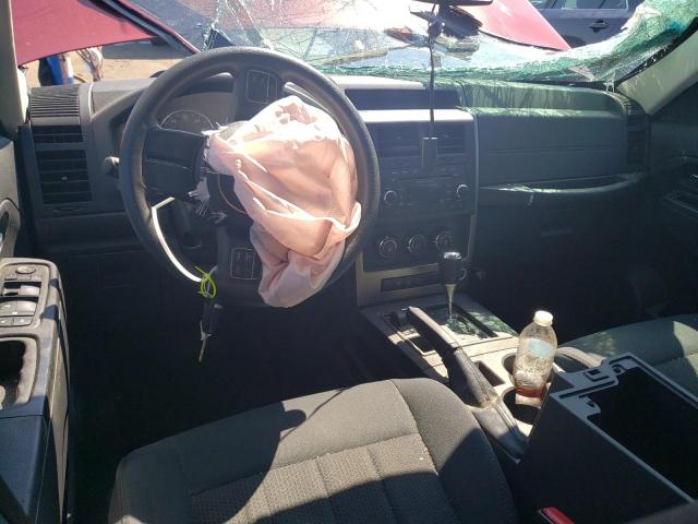 1C4PJMAK2CW122556 - 2012 JEEP LIBERTY SPORT 红色 照片 8