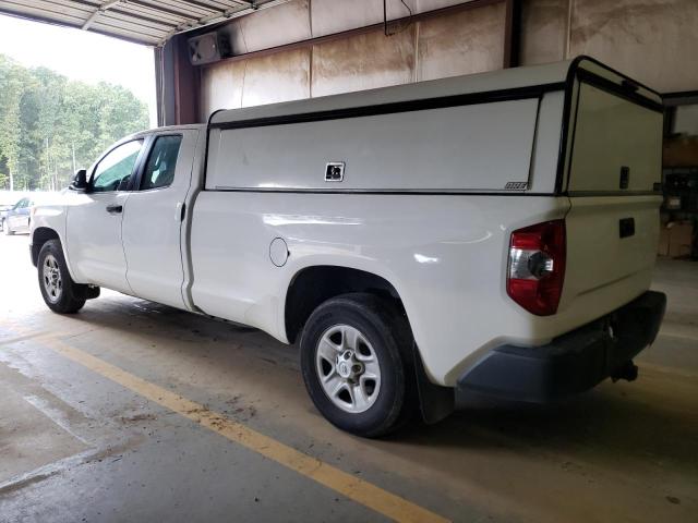 5TFTY5F10EX008374 - 2014 TOYOTA TUNDRA DOUBLE CAB SR/SR5 WHITE photo 2