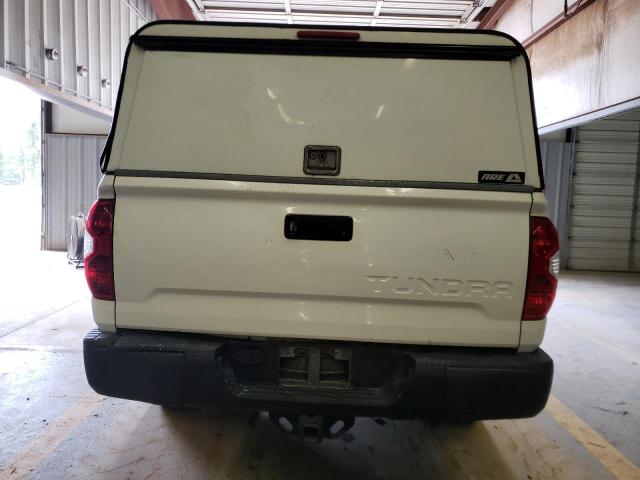 5TFTY5F10EX008374 - 2014 TOYOTA TUNDRA DOUBLE CAB SR/SR5 WHITE photo 6