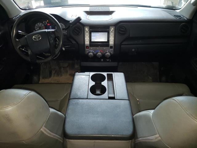 5TFTY5F10EX008374 - 2014 TOYOTA TUNDRA DOUBLE CAB SR/SR5 WHITE photo 8