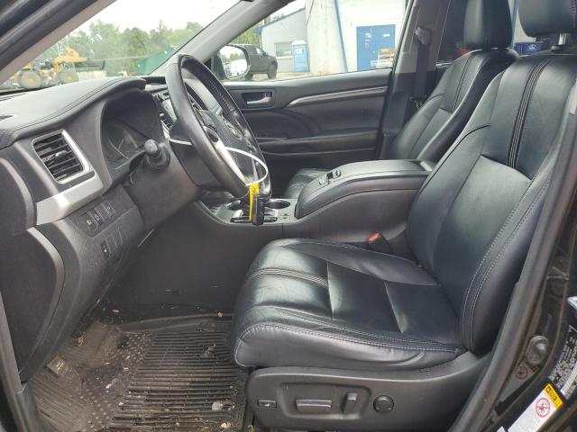 5TDJZRFH4JS840146 - 2018 TOYOTA HIGHLANDER SE BLACK photo 7