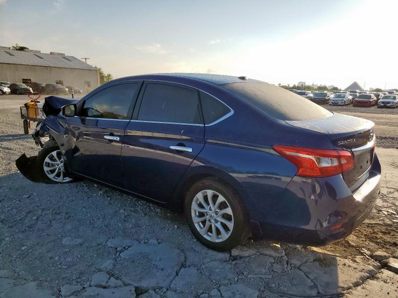 3N1AB7AP0KY245430 - 2019 NISSAN SENTRA S ლურჯი ფოტო 2
