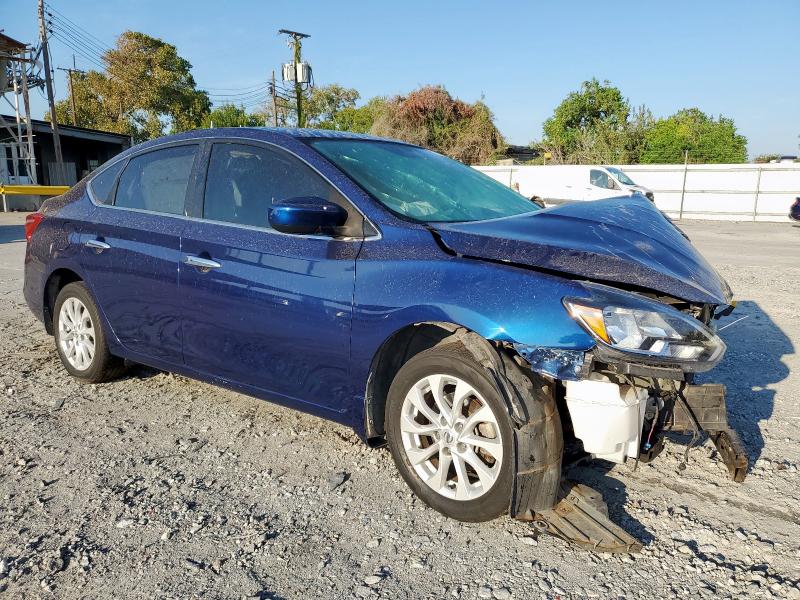 3N1AB7AP0KY245430 - 2019 NISSAN SENTRA S ლურჯი ფოტო 4