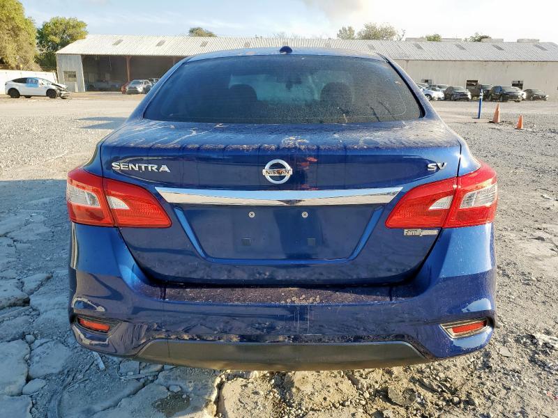3N1AB7AP0KY245430 - 2019 NISSAN SENTRA S ლურჯი ფოტო 6