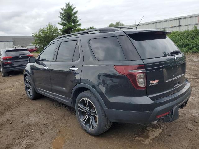 1FM5K8GT2EGA98330 - 2014 FORD EXPLORER SPORT BLACK photo 2