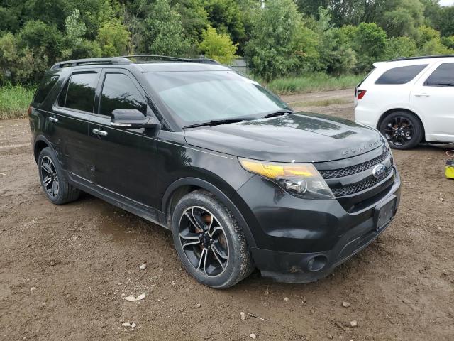 1FM5K8GT2EGA98330 - 2014 FORD EXPLORER SPORT BLACK photo 4