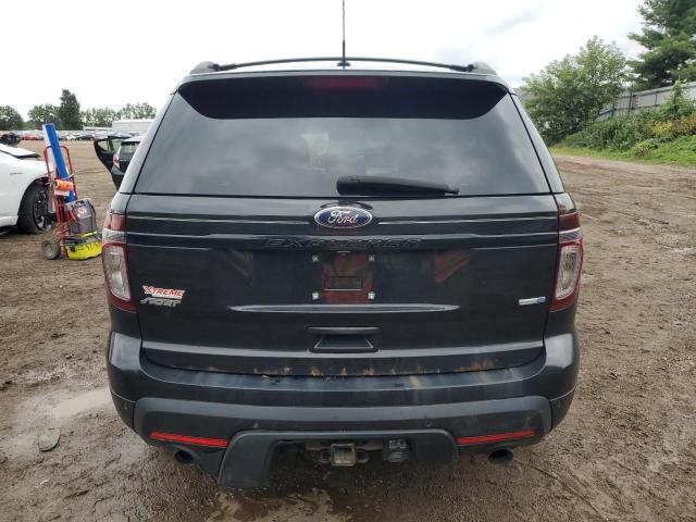 1FM5K8GT2EGA98330 - 2014 FORD EXPLORER SPORT BLACK photo 6