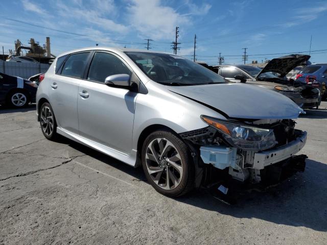 JTNKARJE9JJ558599 - 2018 TOYOTA COROLLA IM ვერცხლისფერი ფოტო 4