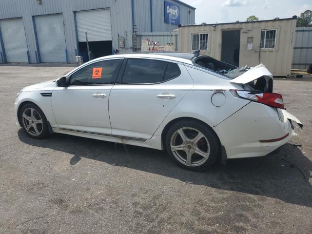 5XXGR4A68DG090971 - 2013 KIA OPTIMA SX WHITE photo 2