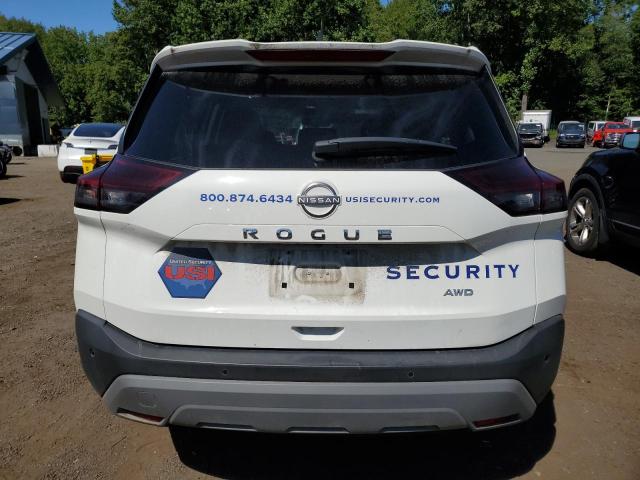 5N1BT3AB5PC925296 - 2023 NISSAN ROGUE S WHITE photo 6
