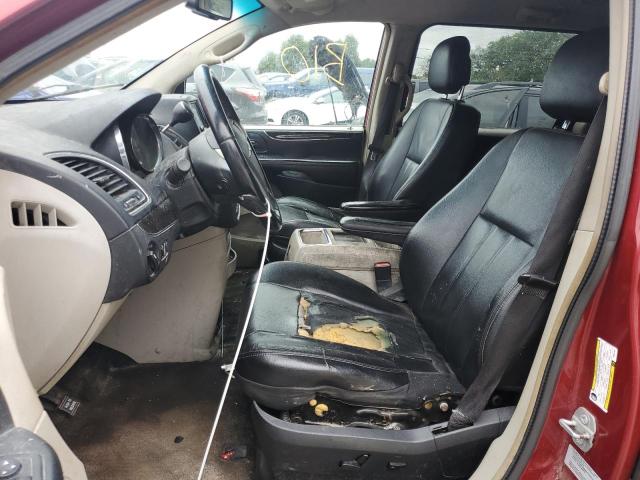 2C4RC1BG3FR534204 - 2015 CHRYSLER TOWN & COU TOURING BURGUNDY photo 7