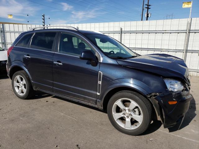 3GNAL4EK4ES541489 - 2014 CHEVROLET CAPTIVA LTZ BLUE photo 4