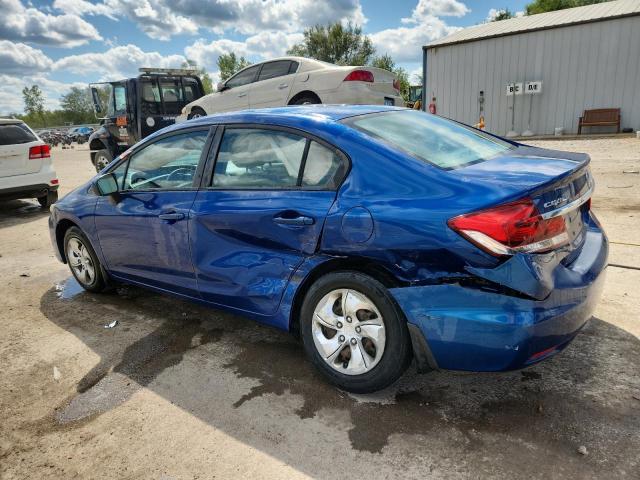 19XFB2F58EE229902 - 2014 HONDA CIVIC LX Mavi foto 2