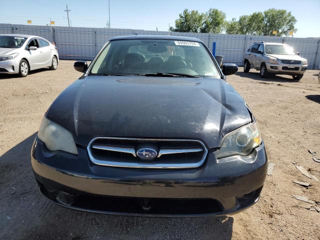 4S3BL616856215345 - 2005 SUBARU LEGACY 2.5I BLACK photo 5