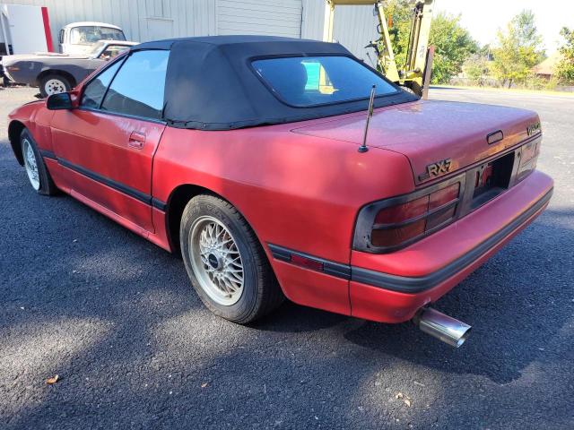 JM1FC351XJ0102301 - 1988 MAZDA RX7 RED photo 3