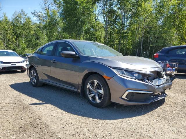 2HGFC2F55LH031195 - 2020 HONDA CIVIC LX GRAY photo 4
