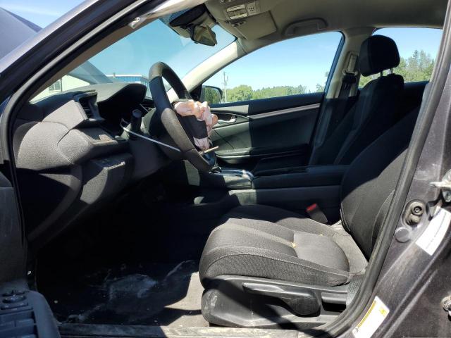2HGFC2F55LH031195 - 2020 HONDA CIVIC LX GRAY photo 7
