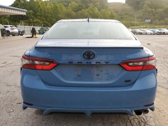 4T1G11AK7PU152891 - 2023 TOYOTA CAMRY SE NIGHT SHADE BLUE photo 6