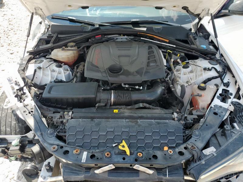 ZARFAMBN4K7608921 - 2019 ALFA ROMEO GIULIA TI WHITE photo 11