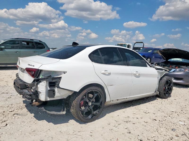 ZARFAMBN4K7608921 - 2019 ALFA ROMEO GIULIA TI WHITE photo 3