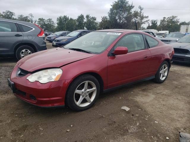 JH4DC54842C027241 - 2002 ACURA RSX RED photo 1