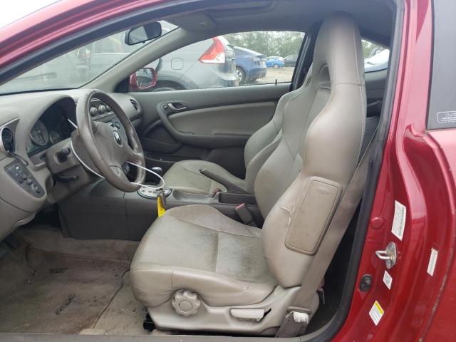 JH4DC54842C027241 - 2002 ACURA RSX RED photo 7