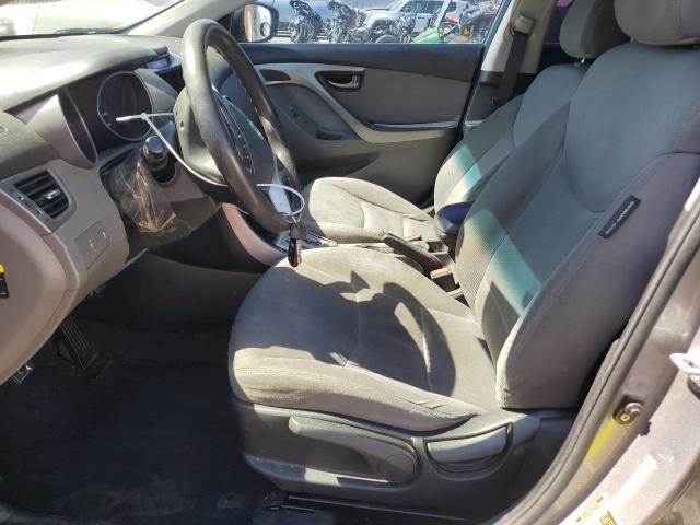 KMHDH4AE5BU154755 - 2011 HYUNDAI ELANTRA GLS GRAY photo 7