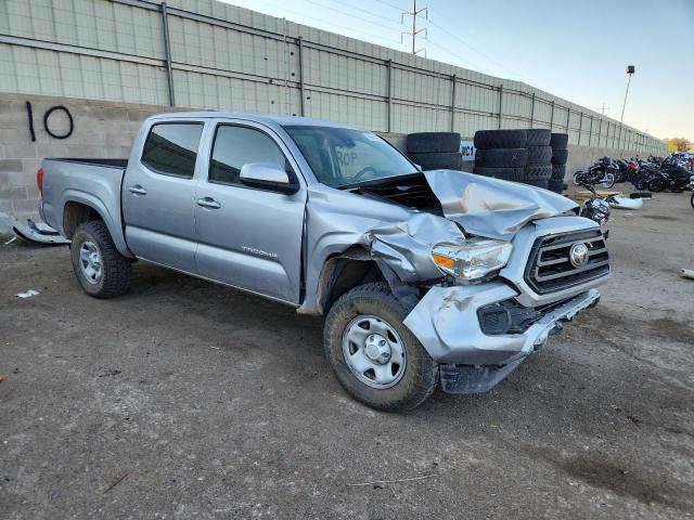 3TMCZ5ANXLM341191 - 2020 TOYOTA TACOMA DOUBLE CAB SILVER photo 4